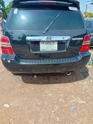 Toyota Highlander Limited V6 AWD 2003 Black