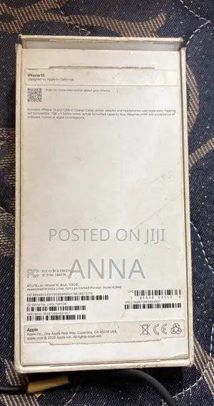 Apple iPhone 15 128 GB Blue