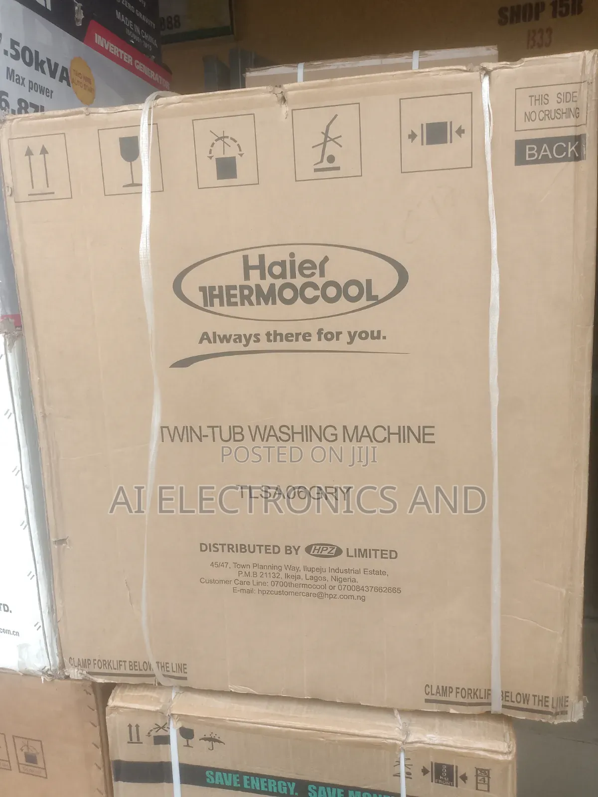 Haier Thermocool Semi Automatic Washing Machine 6kg.