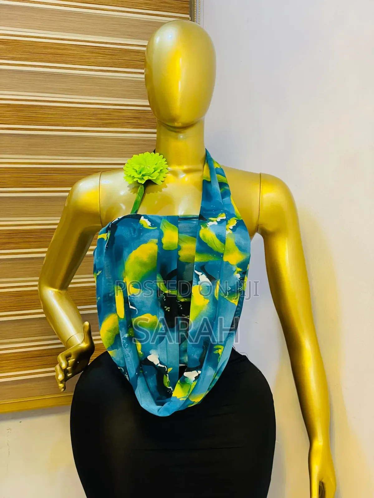 Floral Mesh Top
