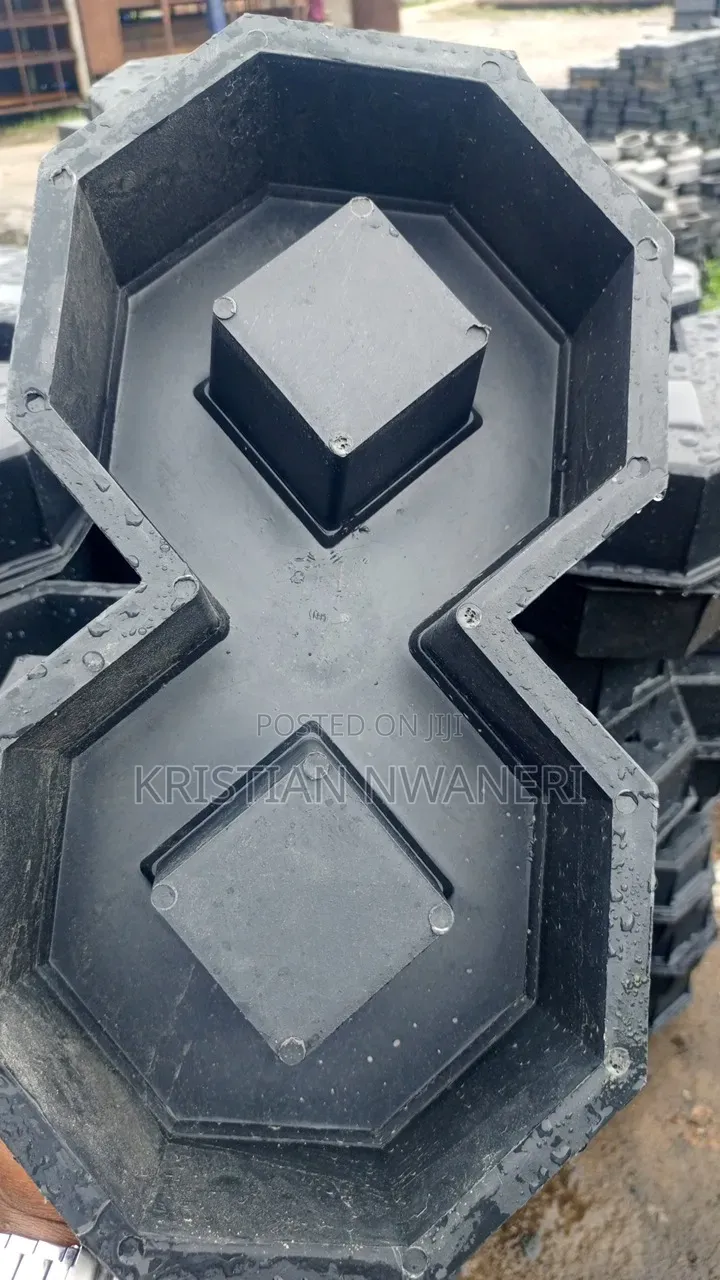 Interlocking Plastic Moulds and Kerbs Mould