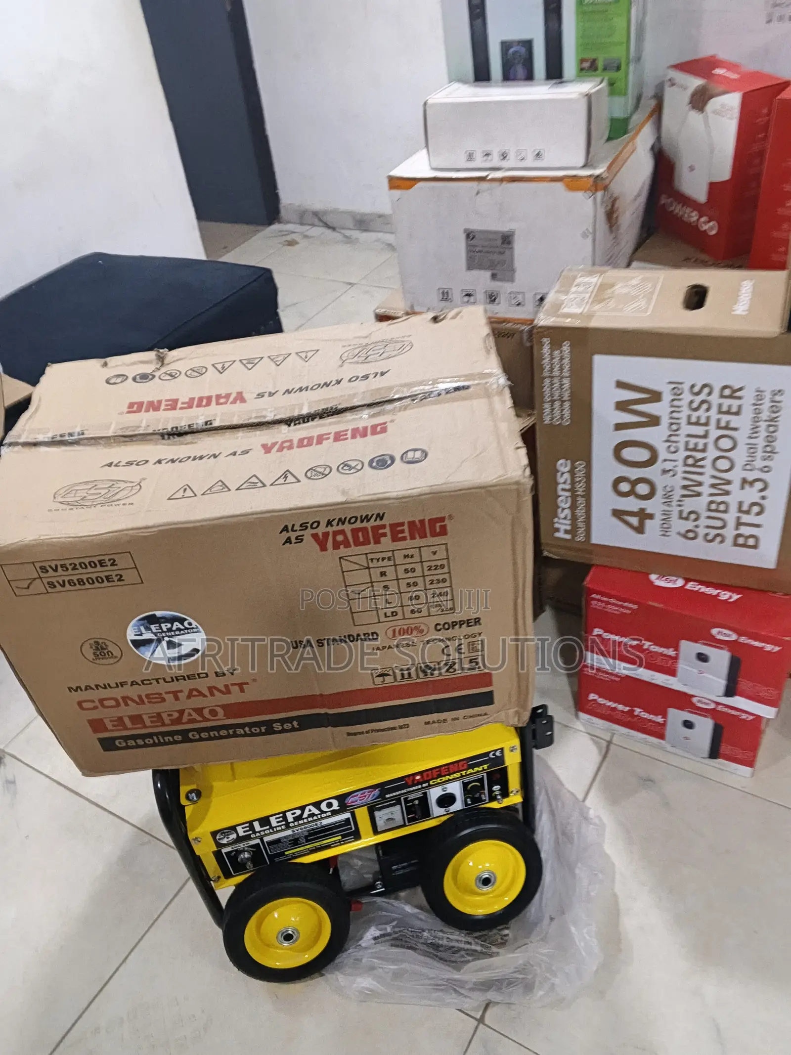 Elepaq 4.5kva Generator Sv6800e2 | Powerful Durable