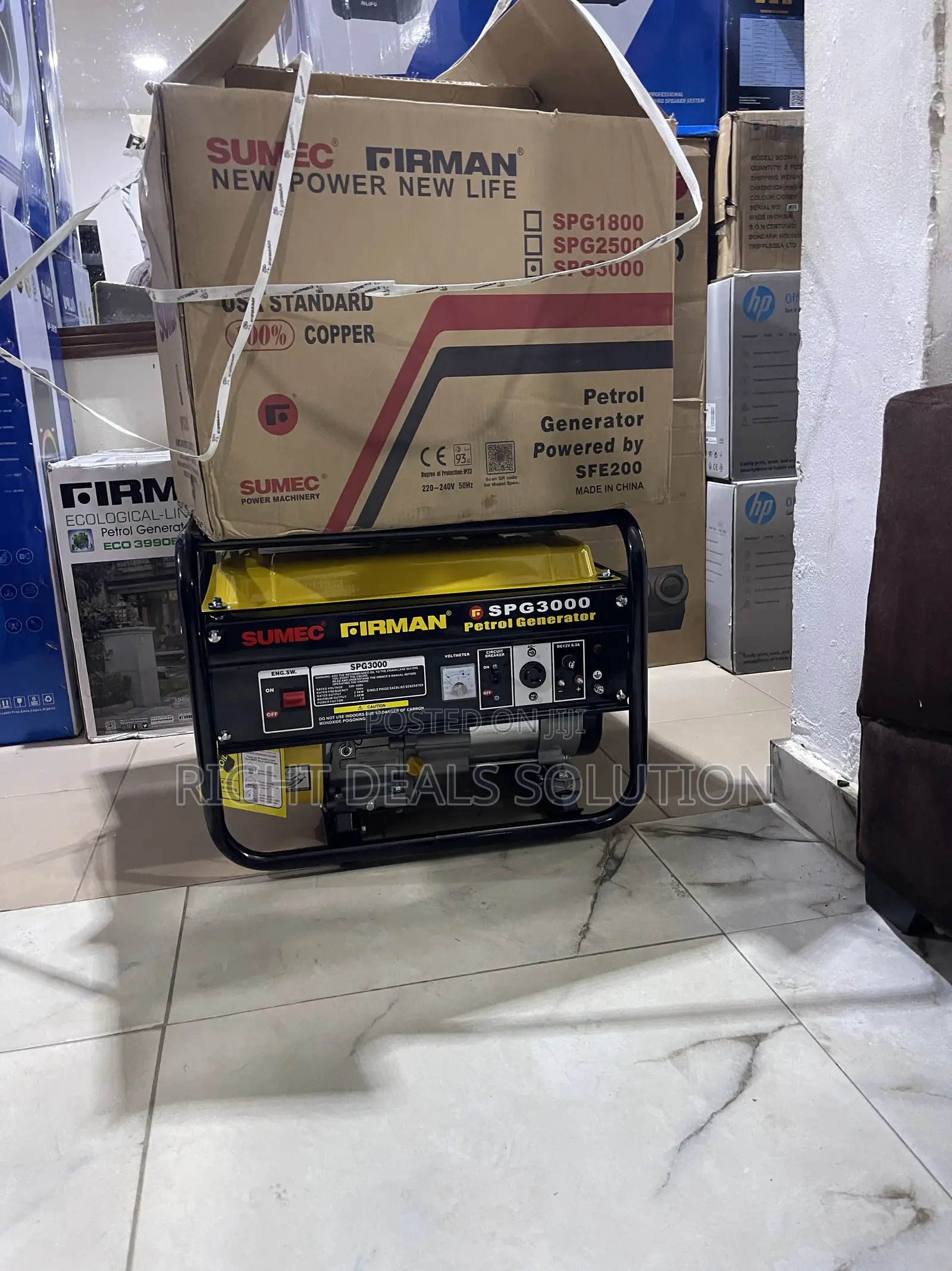 Sumec Firman Spg3000 Generator Set Dependable Power