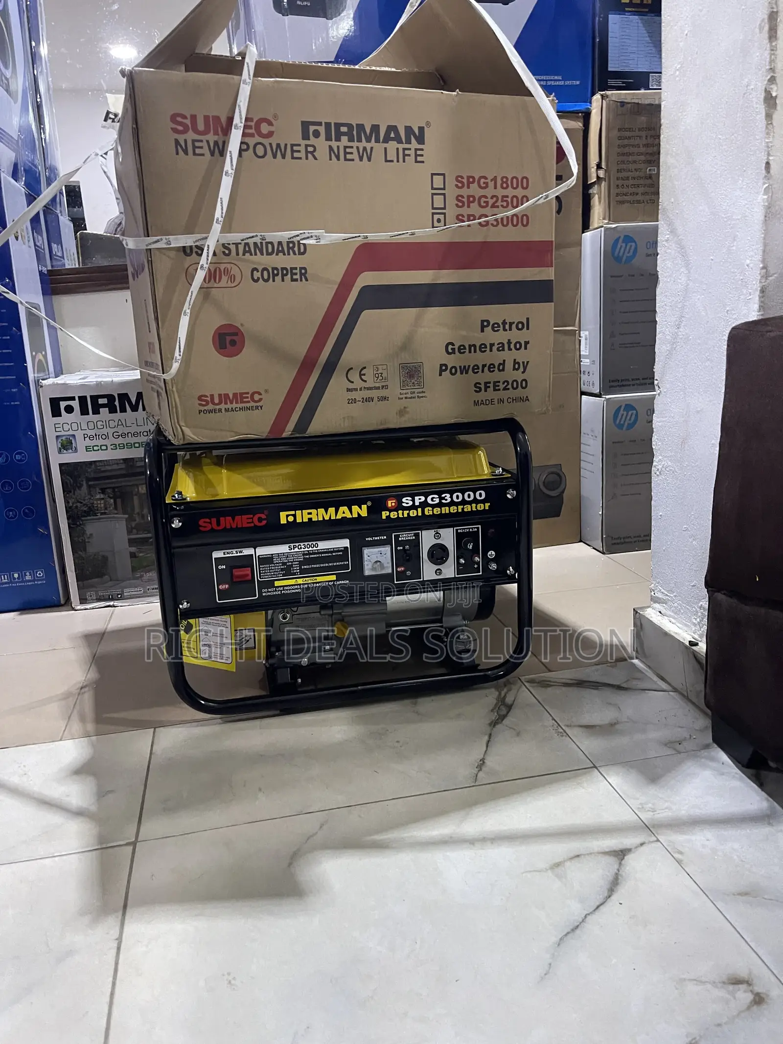Sumec Firman Spg3000 Generator Set Dependable Power