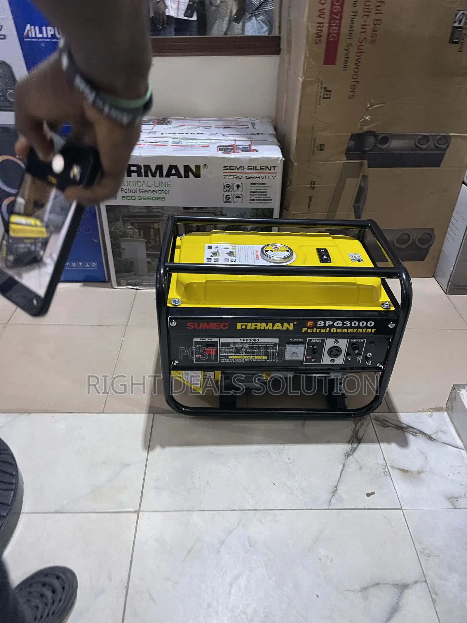 Sumec Firman Spg3000 Generator Set Dependable Power