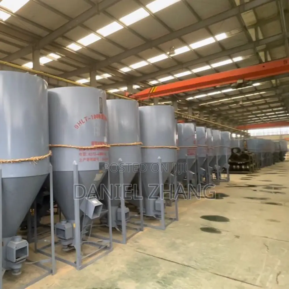 Vertical Mixer Animal Feed Processing Blender