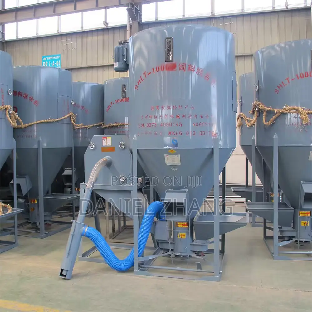 Vertical Mixer Animal Feed Processing Blender