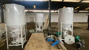 Vertical Mixer Animal Feed Processing Blender
