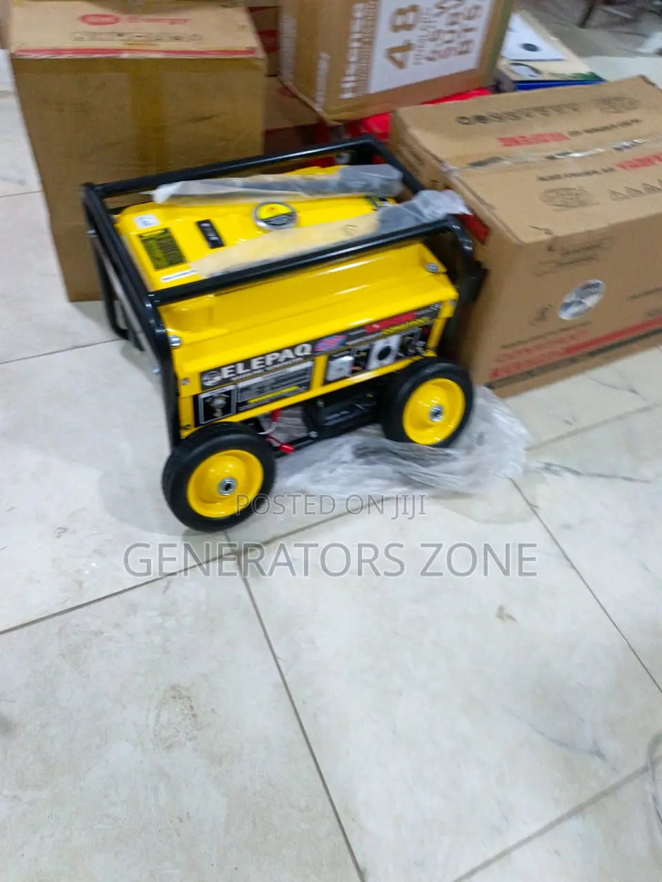 Elepaq 4.5kva Automatic Generator Model Sv6800e2 – Consistent Power Su