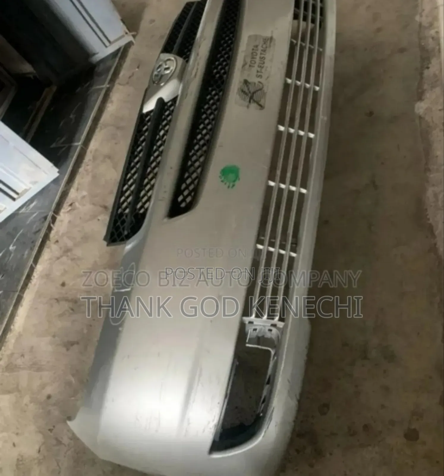 Complete Font Bumper Sienna 2004 Model