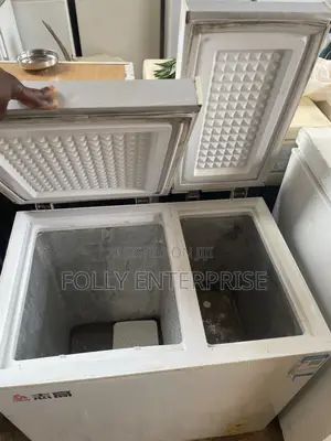Double Door Mini Chest Freezer