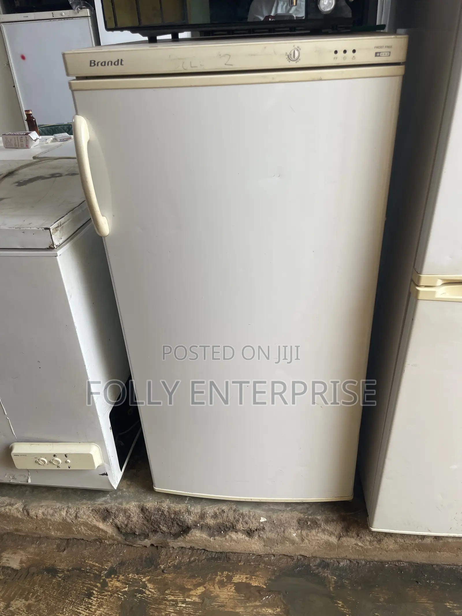 Five Steps Non Frost Standing Freezer
