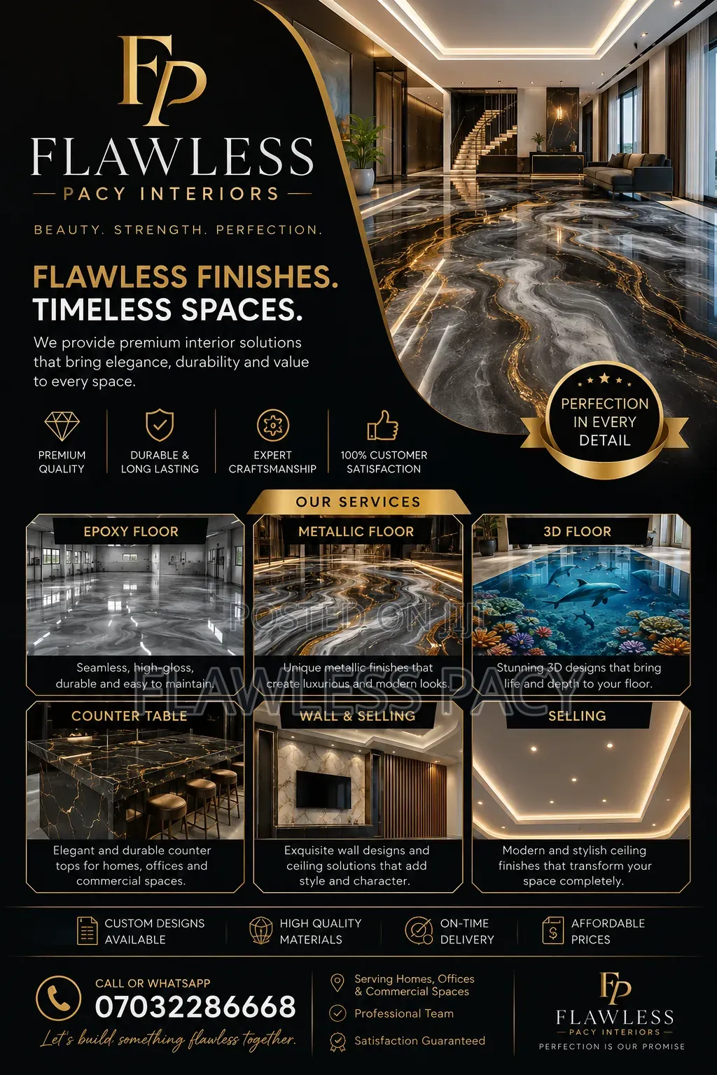 Professional Epoxy Flooring 3d Wall Installation Services