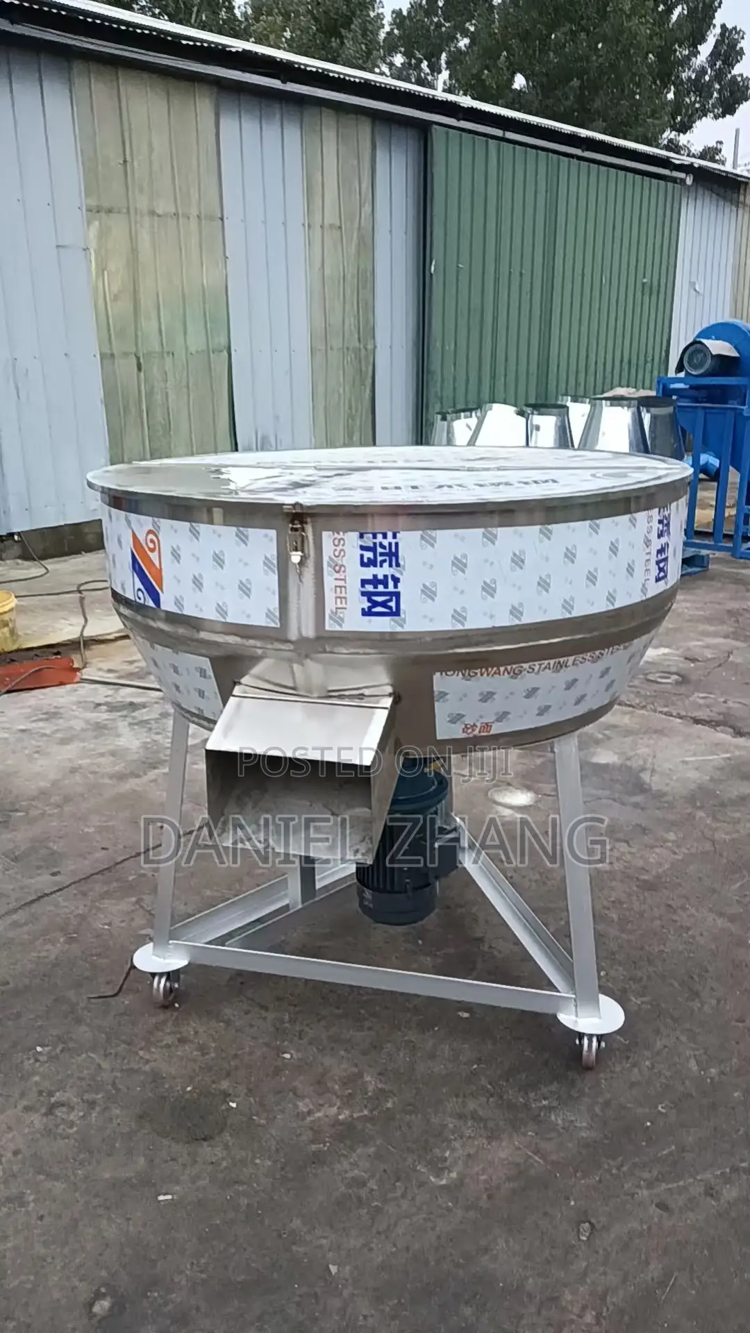 Stainless Small Scale Feed Mill Mixer