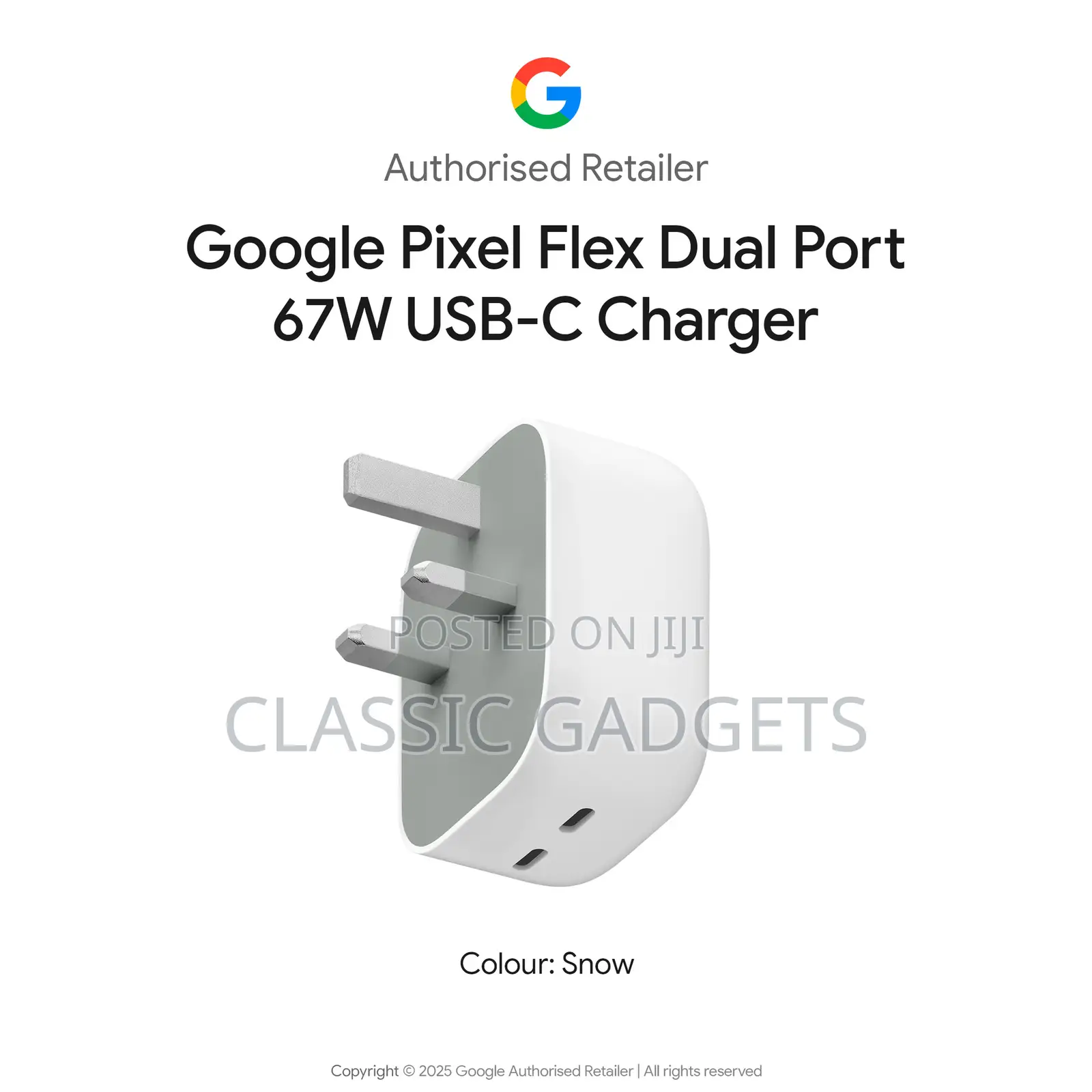 Google Pixel Flex Dual Port 67 W Usb-C Fast Charger