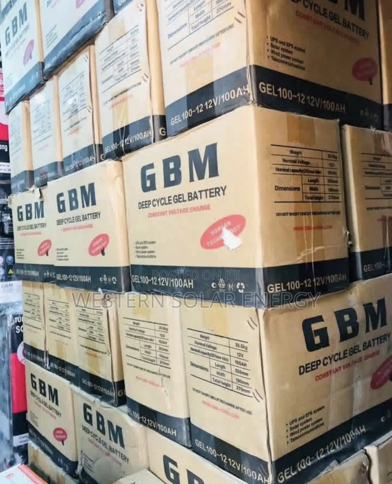 GBM 100ah Battery