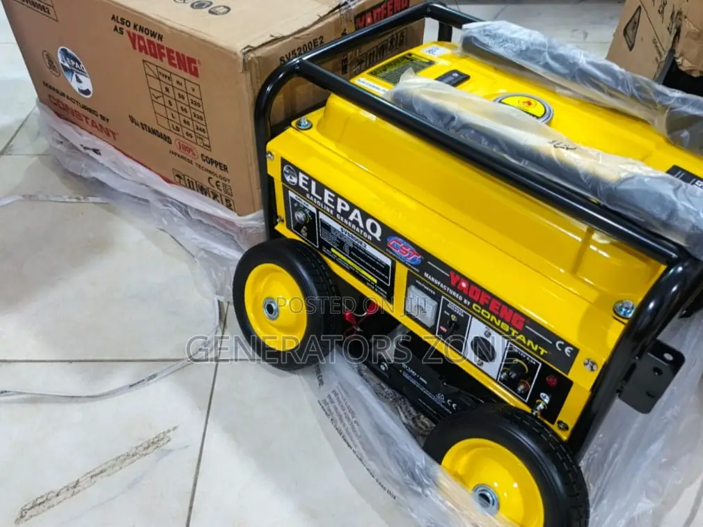 Elepaq 4.5kva Automatic Generator Model Sv6800e2 Features Specificat