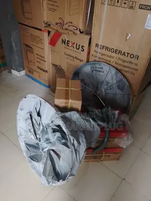 New in Ox 26" Industrial Wall Fan With Solid Base