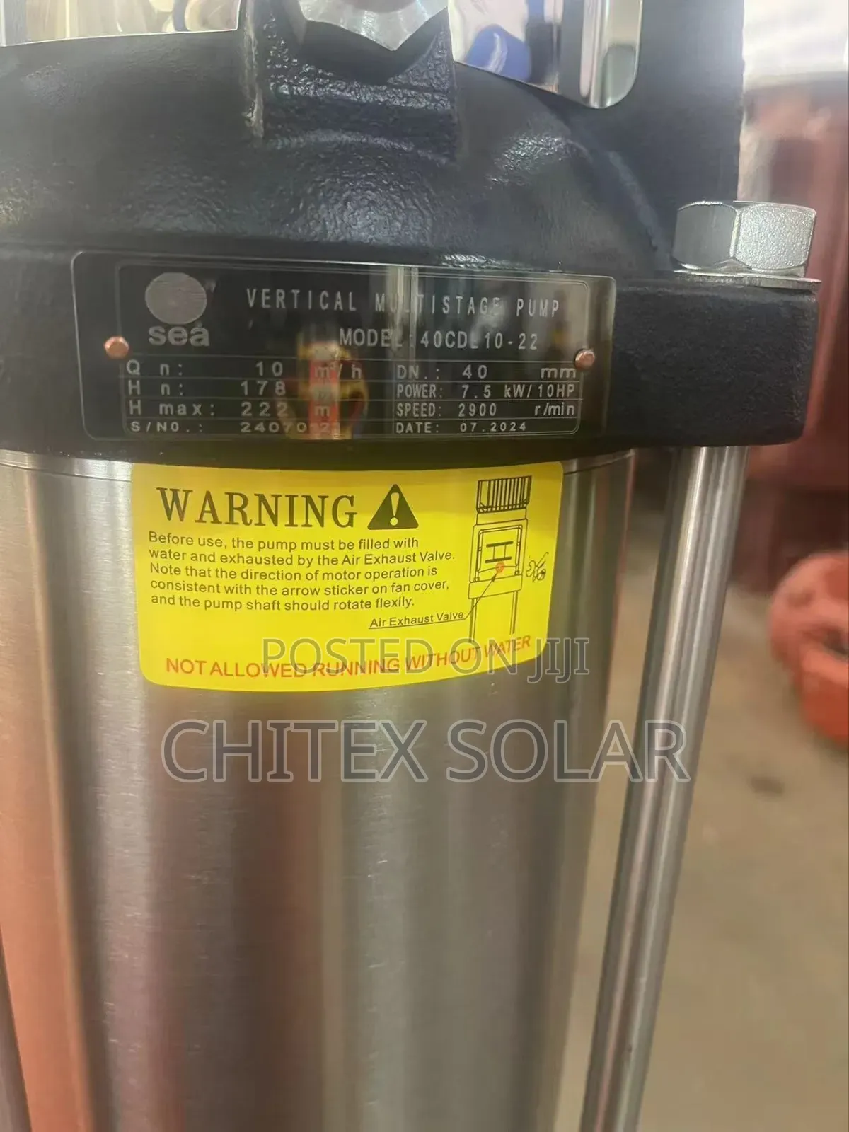Vertical Multi Stage Pump