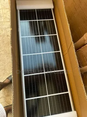 12 Eyes Industrial Solar Street Light With Hybrid-Charge Crystal Panel