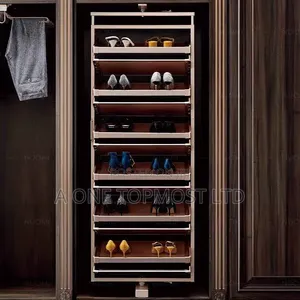 Shoe Rack (360 Degree Rotation)Cabinet