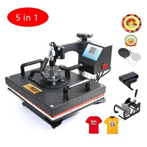 Heat Press Combo Stoning Presser 5 in 1