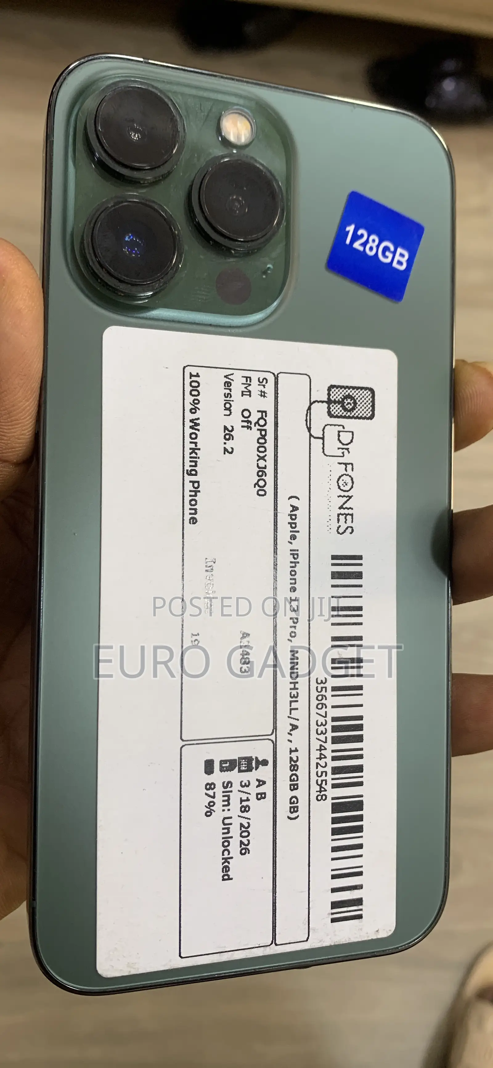 Apple iPhone 13 Pro 128 GB Gray