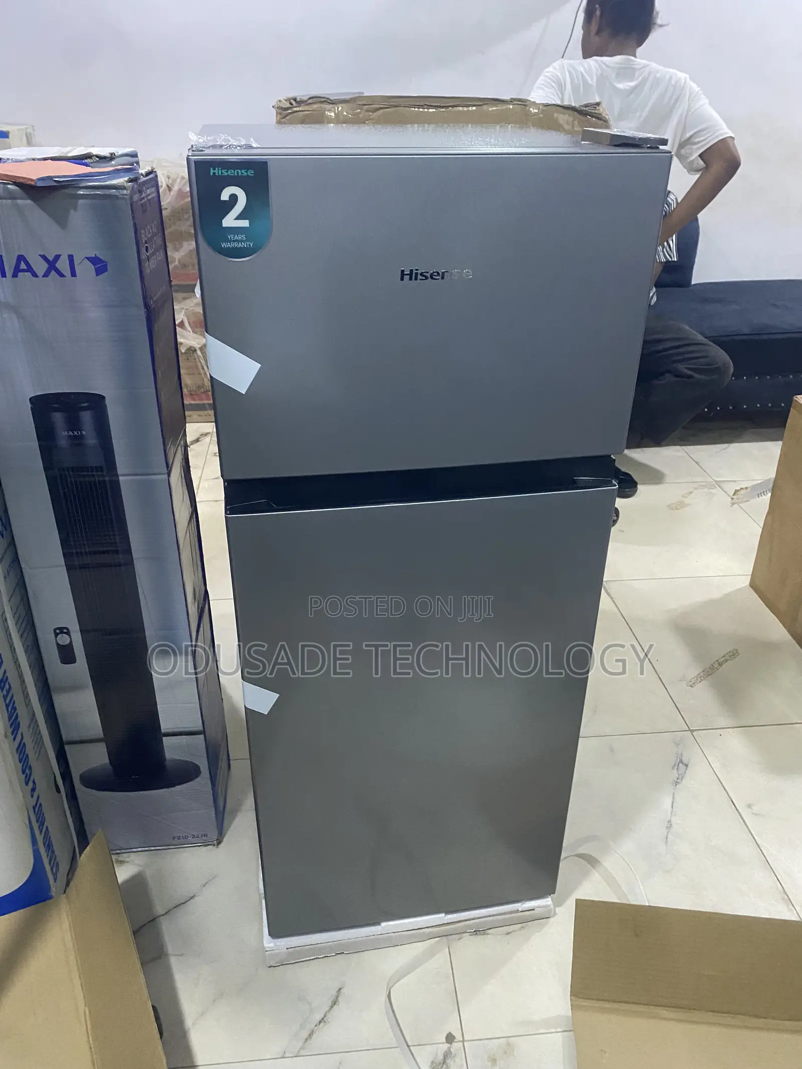 Hisense 172dr Double Door Refrigerator