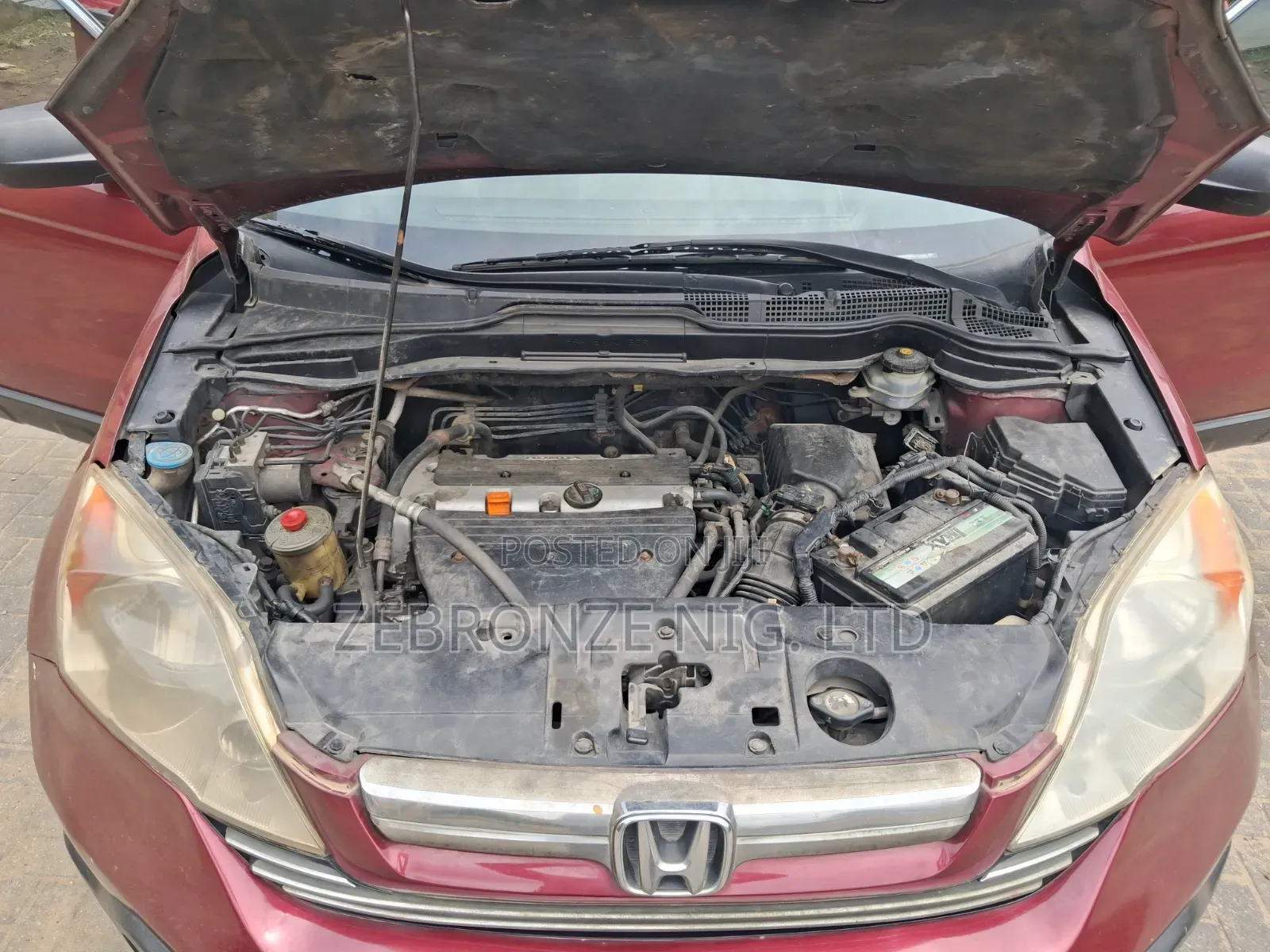 Honda CR-V 2008 Red