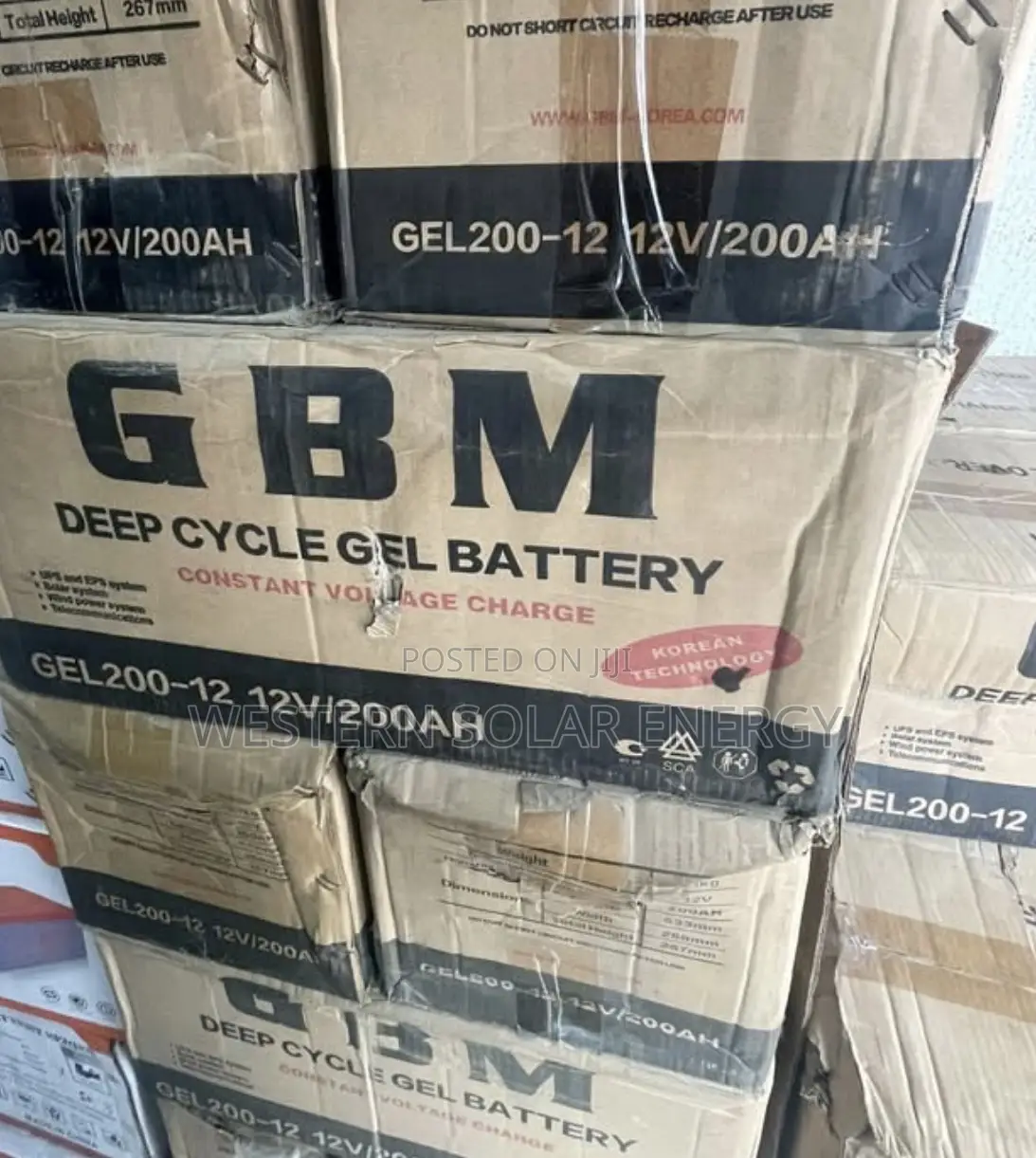GBM 200ah Battery
