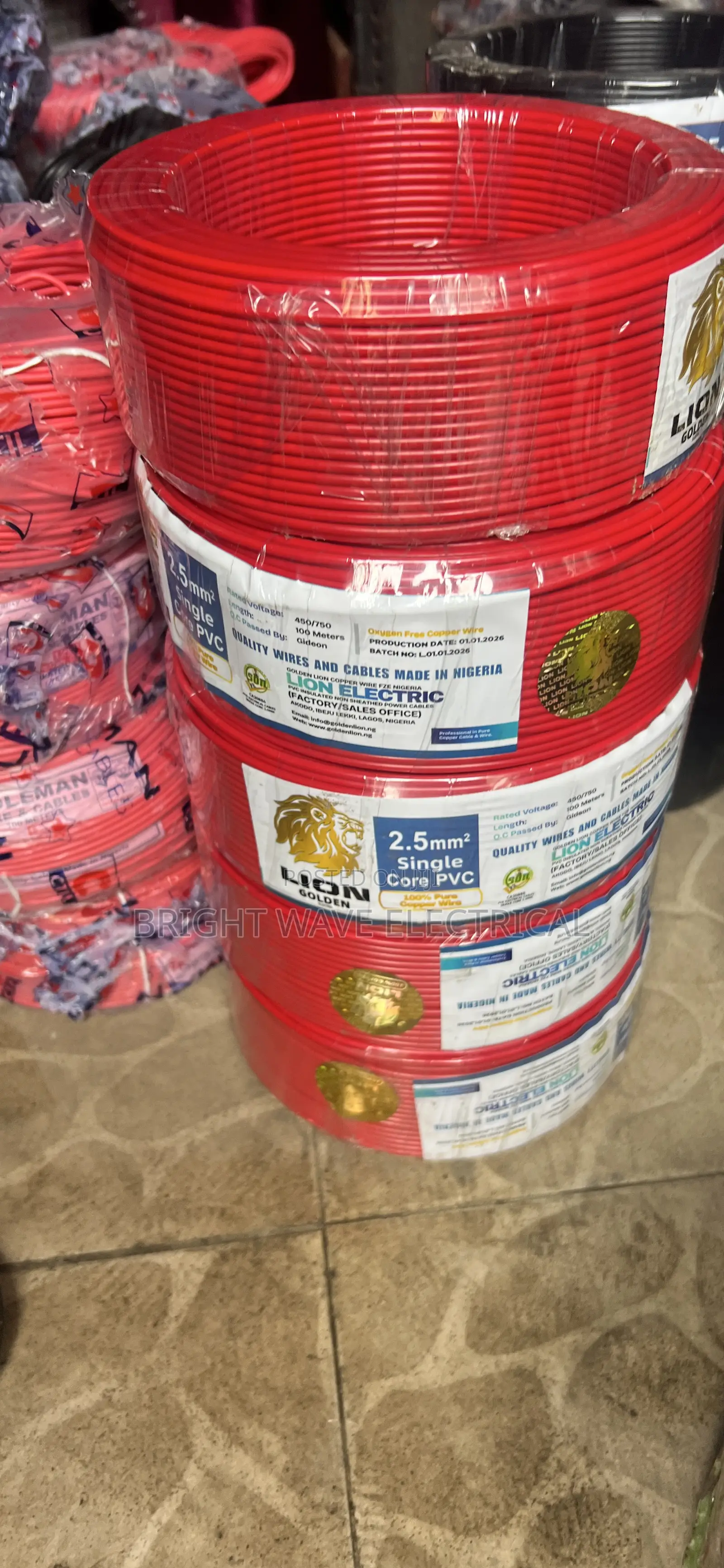 2.5mm Lion Single Cable
