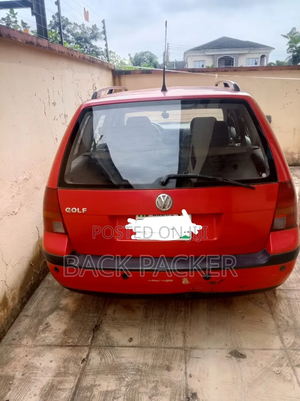 Volkswagen Golf 2000 Red