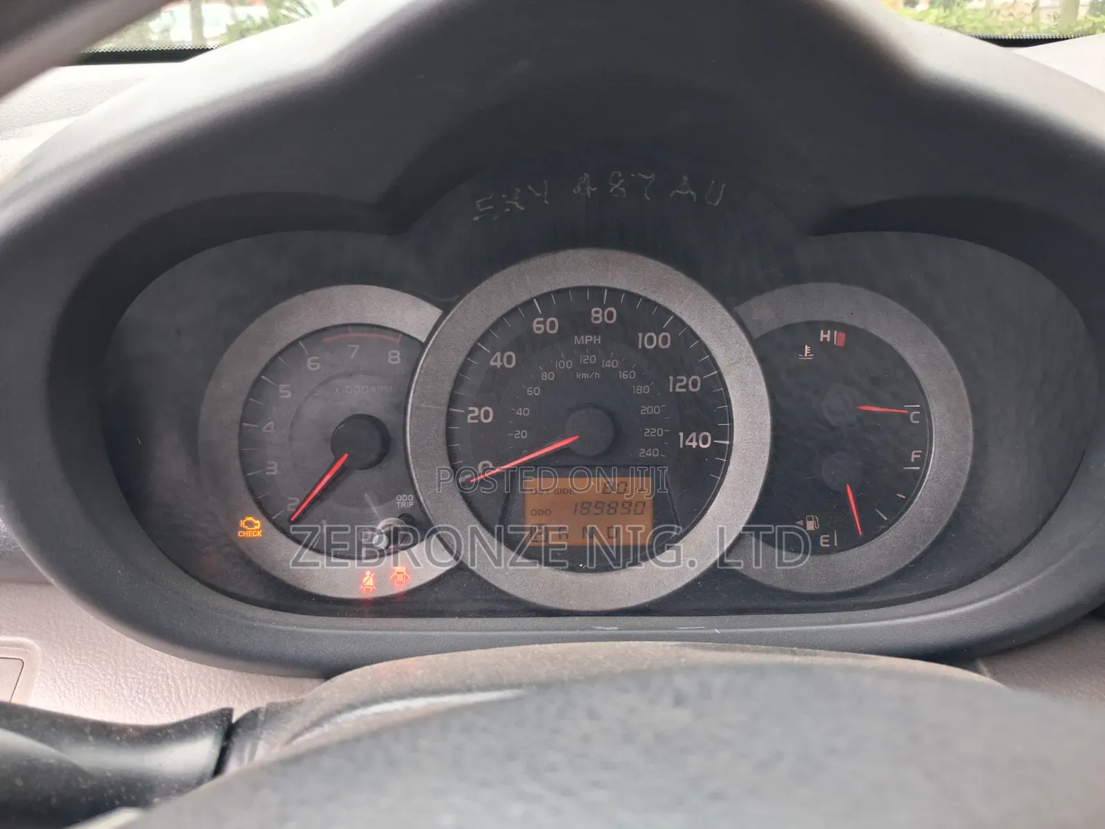 Toyota RAV4 2008 Green
