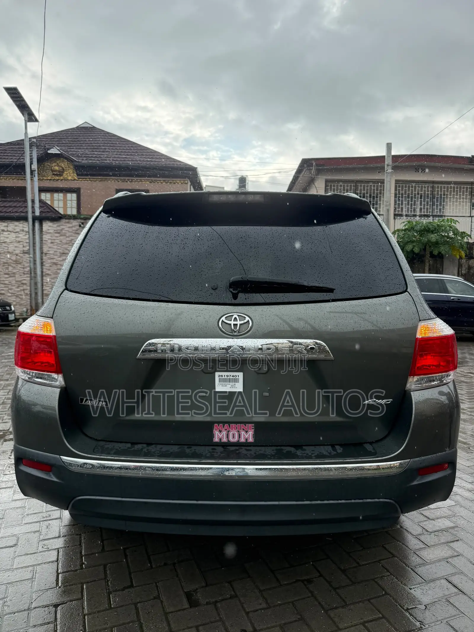 Toyota Highlander Limited 2012 Green