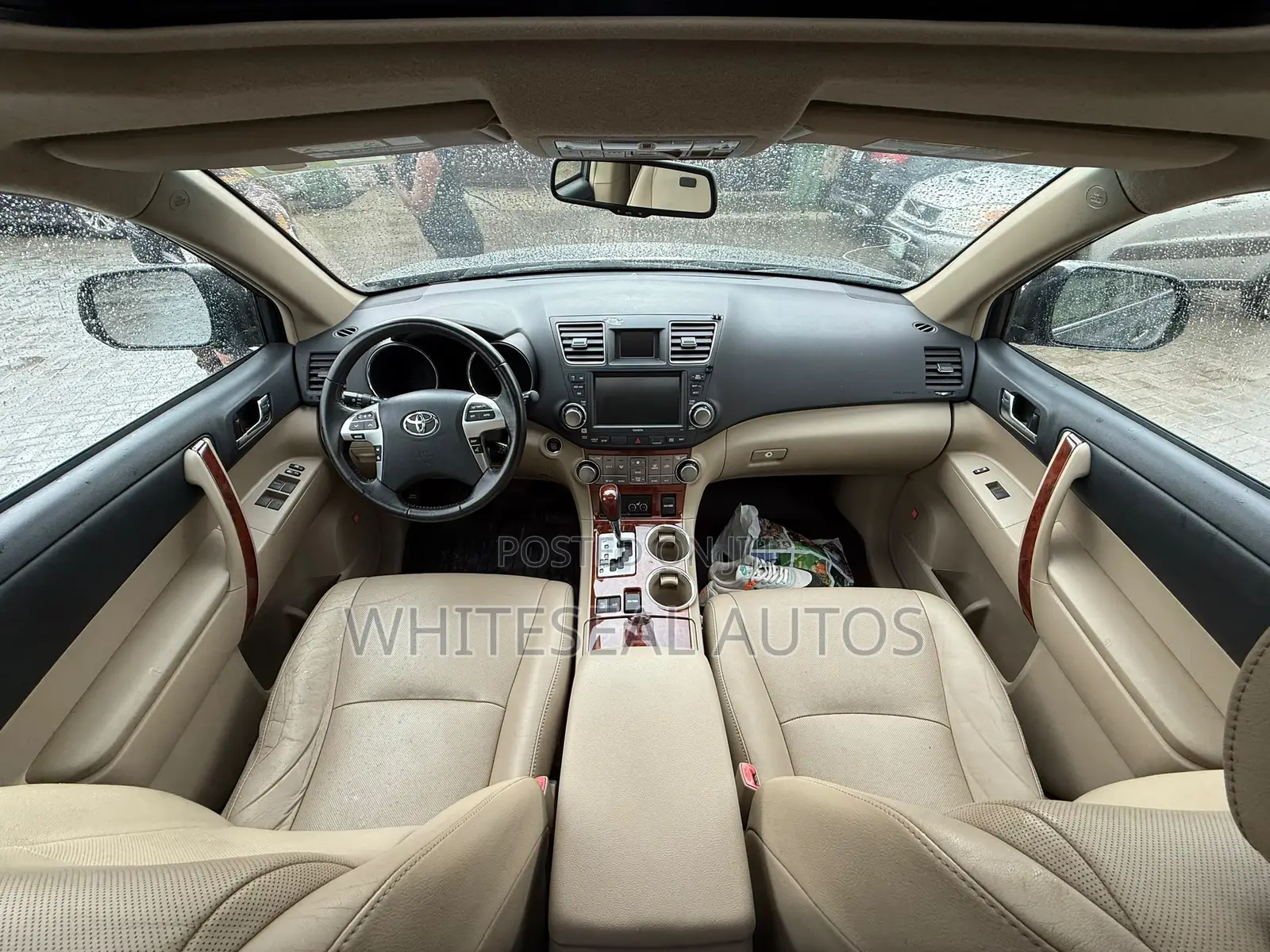 Toyota Highlander Limited 2012 Green