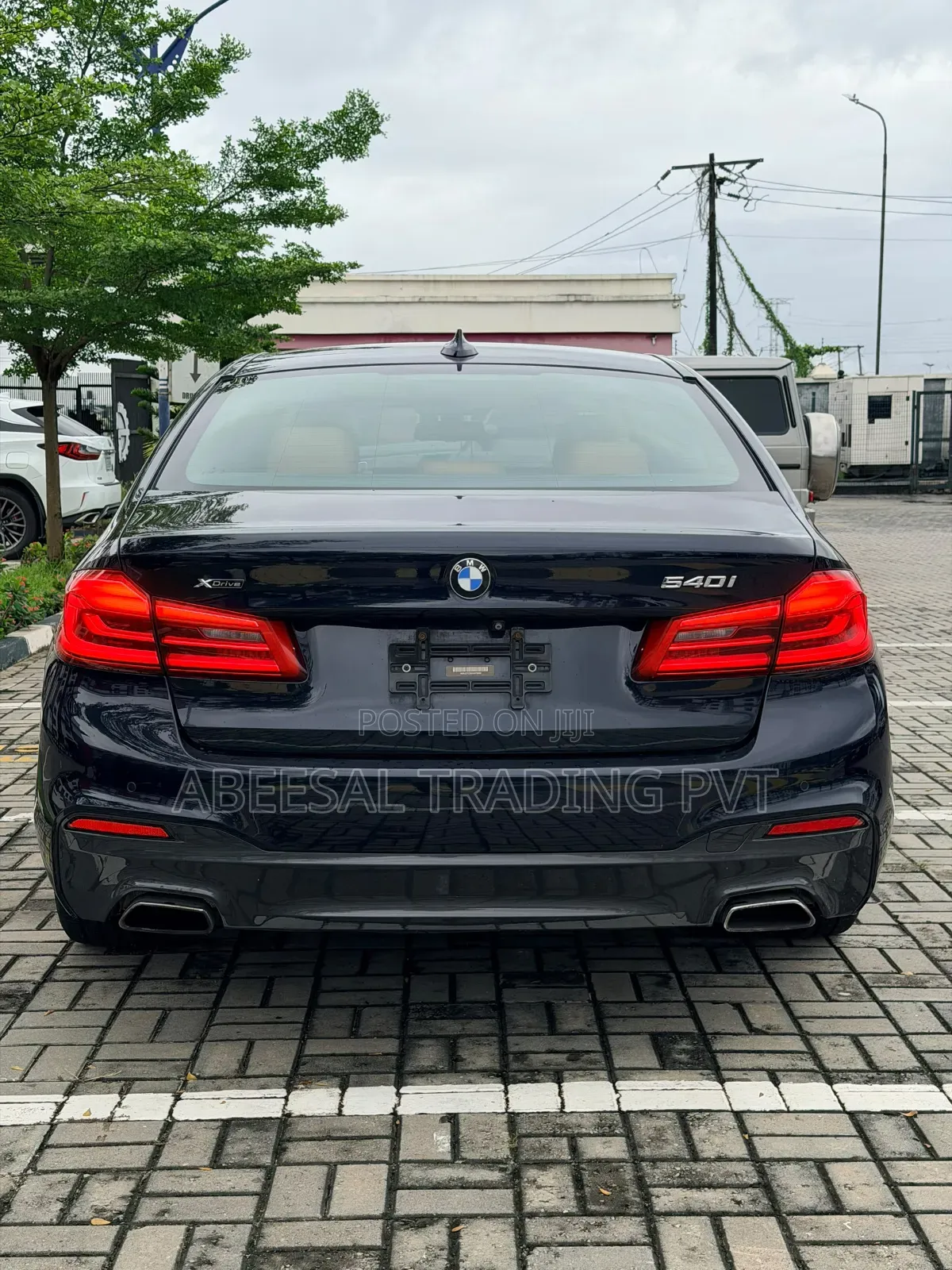 BMW 540i 2017 Black