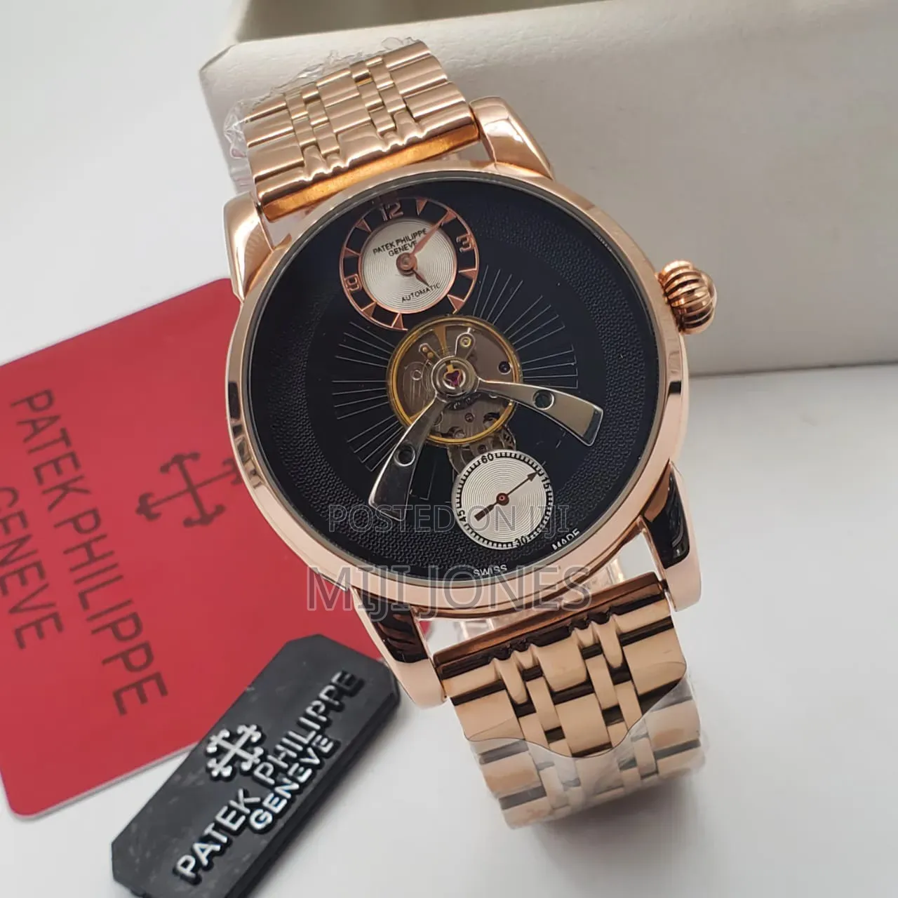 Men’S Patek Philippe Replica Watch - Automatic Chain Strap*