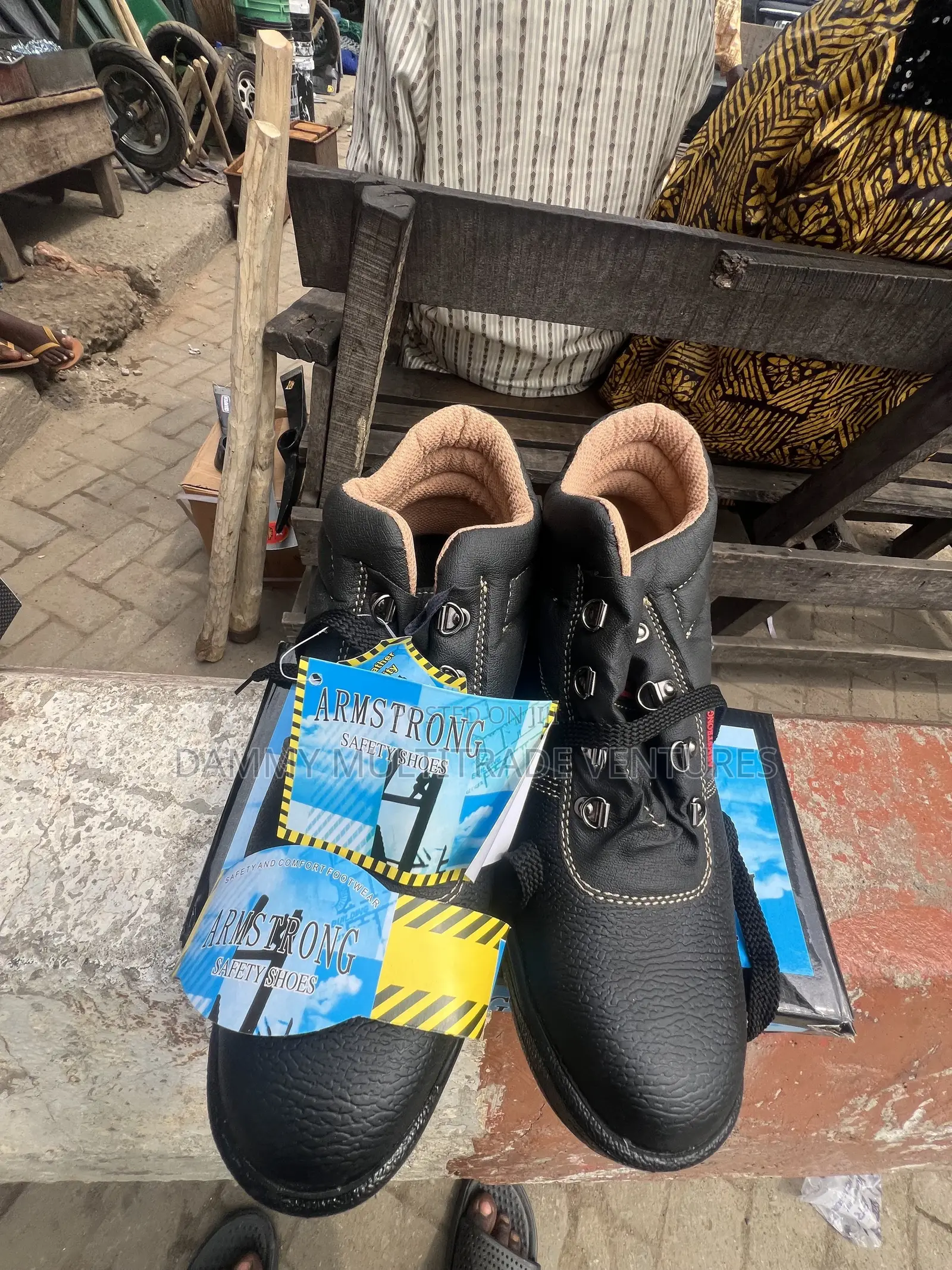 Safety Boots Feature Black