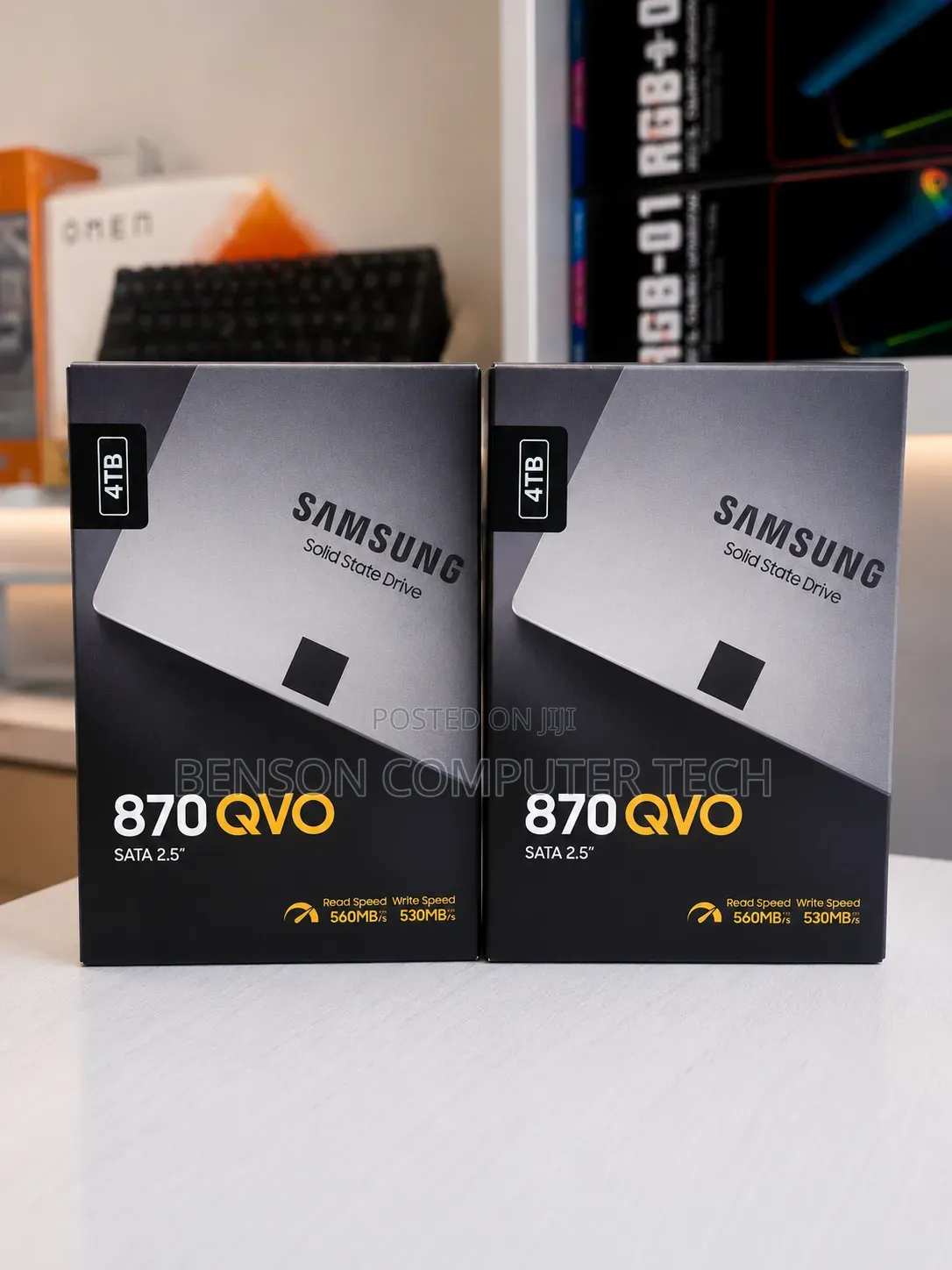 Samsung 870 Qvo Sata 2.5 SSD 4tb