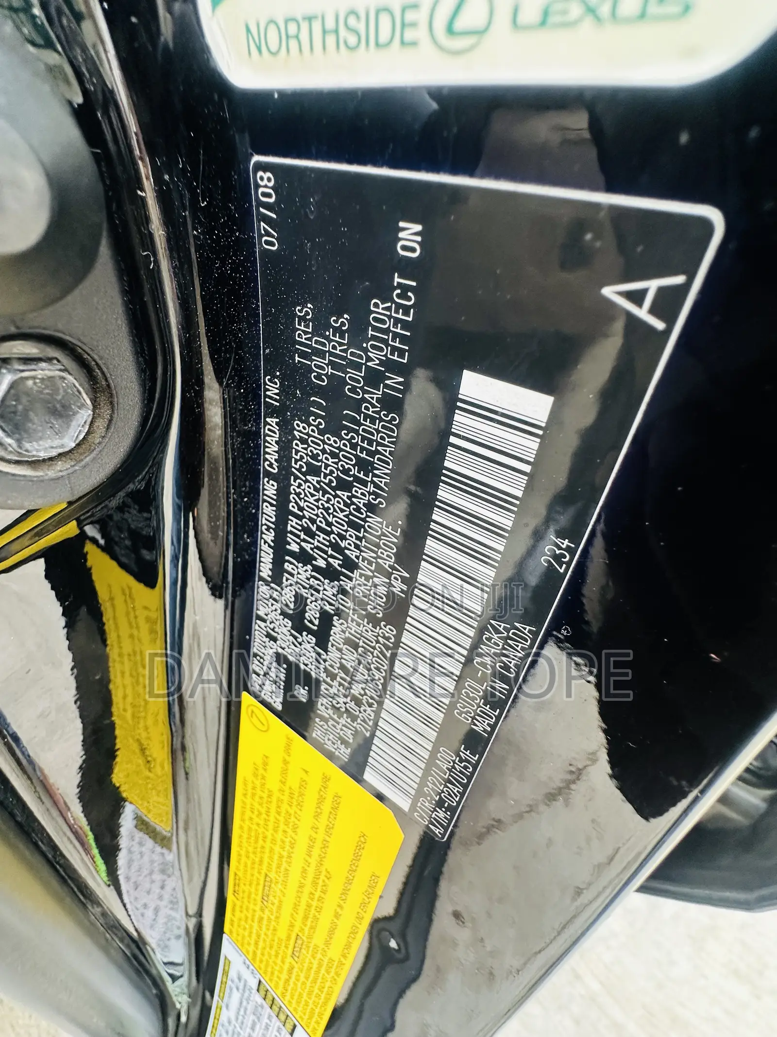 Lexus RX 2009 Black