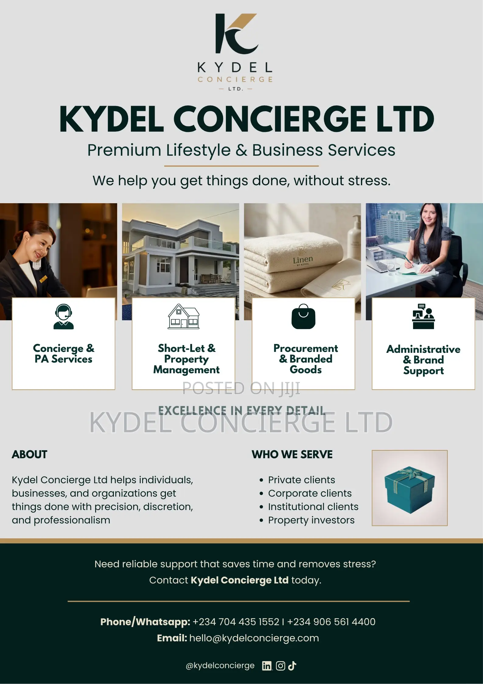 Premium Concierge Lifestyle Management Services in Lagos
