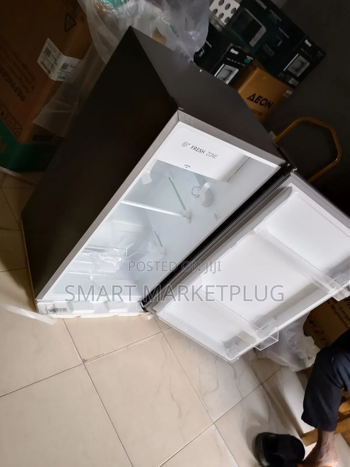 Hisense 90l Single Door Refrigerator - Sleek Silver