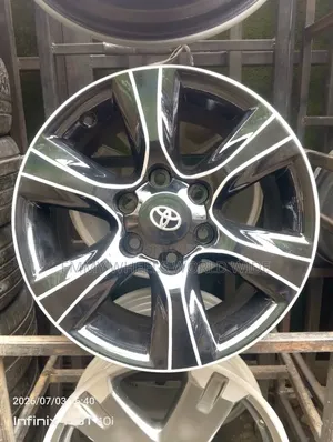17inches for Toyota Prado Tacoma Direct Tokunbo Black Ans Silver