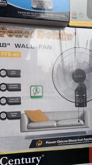 18” Power Deluxe Wall Fan. Original Copper Coil. 5yrs Warranty