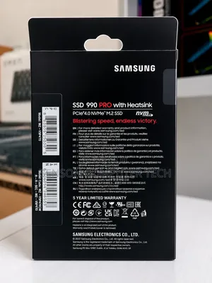Samsung 990 Pro With Heatsink SSD 4tb