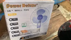 16” Power Deluxe Wall Fan. Original Copper Coil. 5yrs Warranty