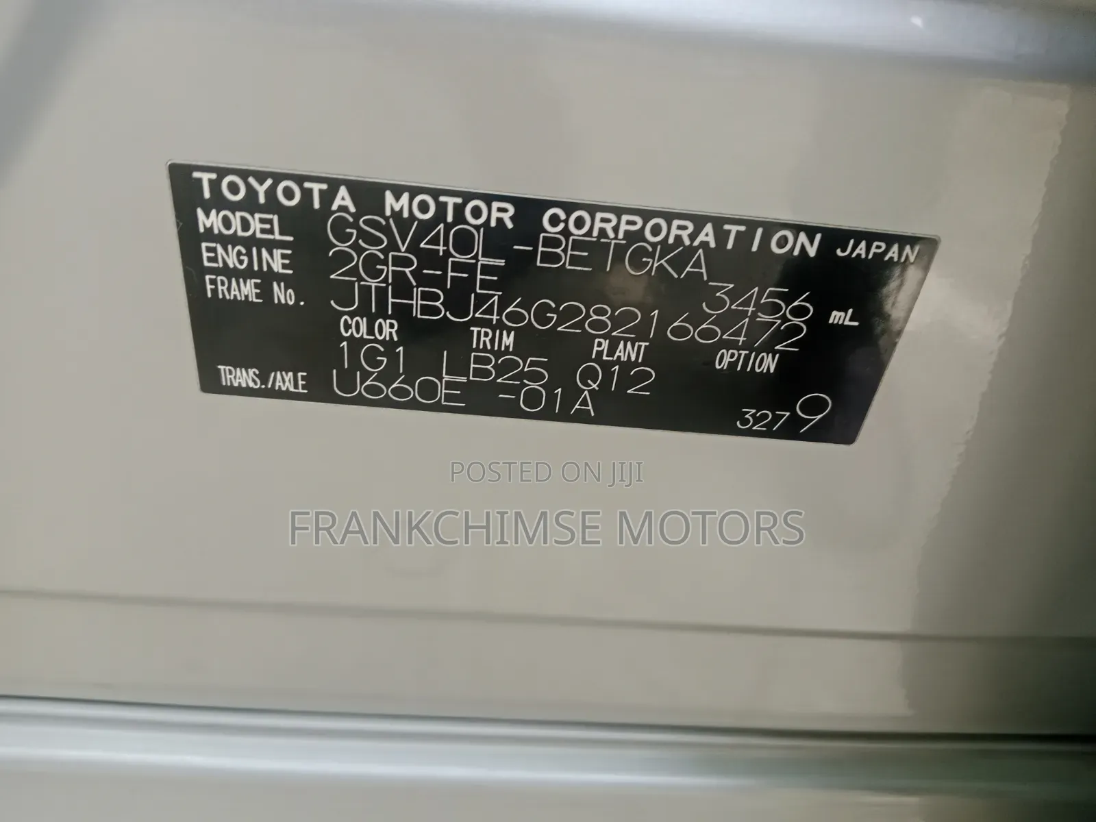 Lexus ES 2012 Silver