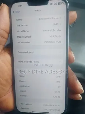 Apple iPhone 13 Pro Max 128 GB Gray