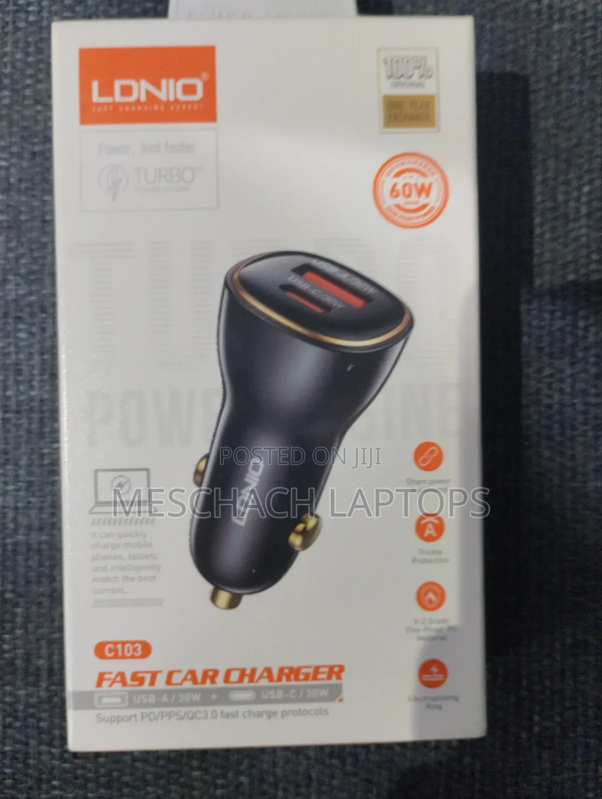 Fast Car Charger 60w