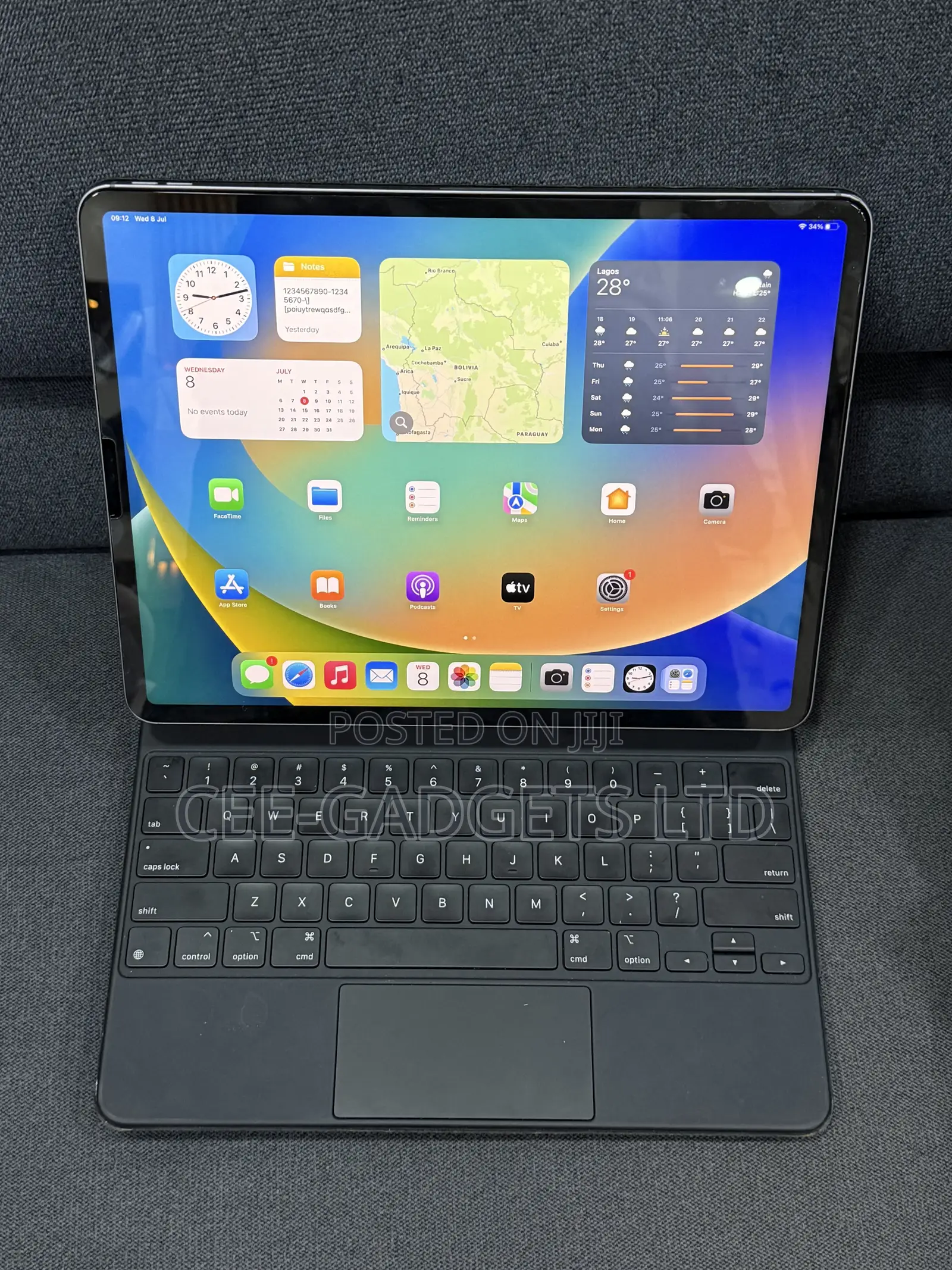 Apple iPad Pro 12.9 (2022) 128 GB Silver